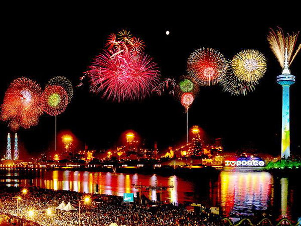 le hoi phao hoa quoc te Seoul 1