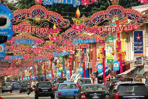 Lễ hội Deepavali sôi động hàng năm tại Singapore