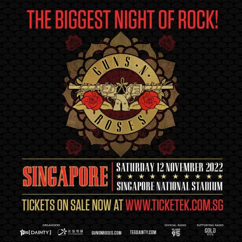 Guns N’ Roses Concert | THE BIGGEST NIGHT OF ROCK!
