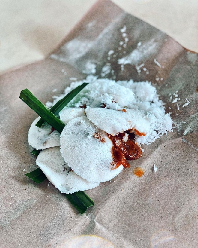 Bánh gạo hấp putu piring