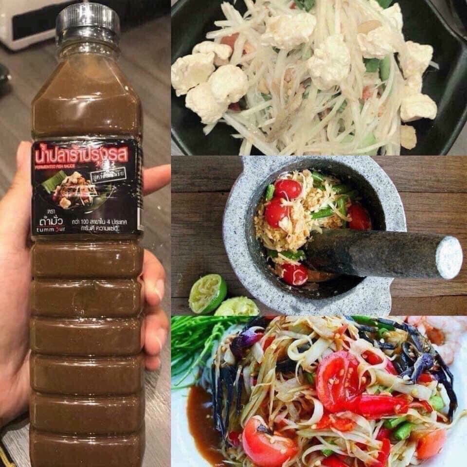 Mắm trộn gỏi Somtam