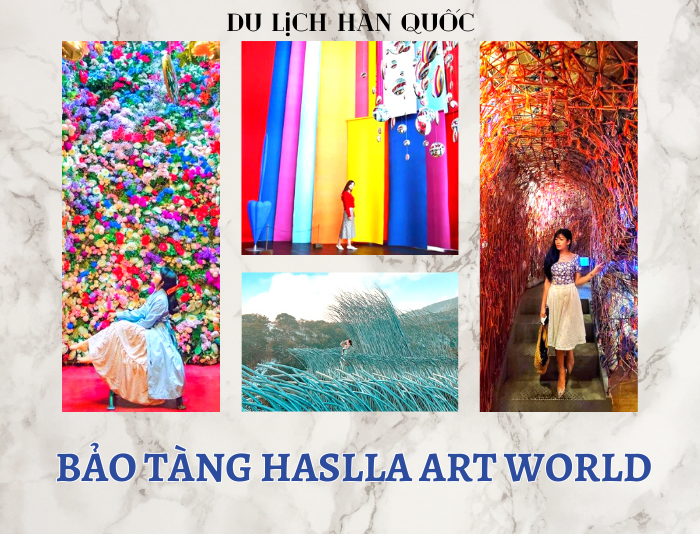 Thế giới nghệ thuật vô vàn góc sống ảo tại bảo tàng Haslla Art World