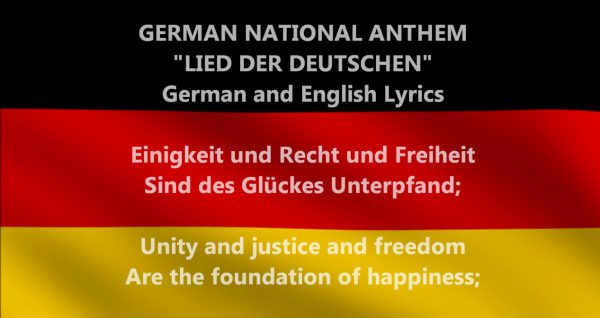 Quốc ca là một trong những biểu tượng của nước Đức