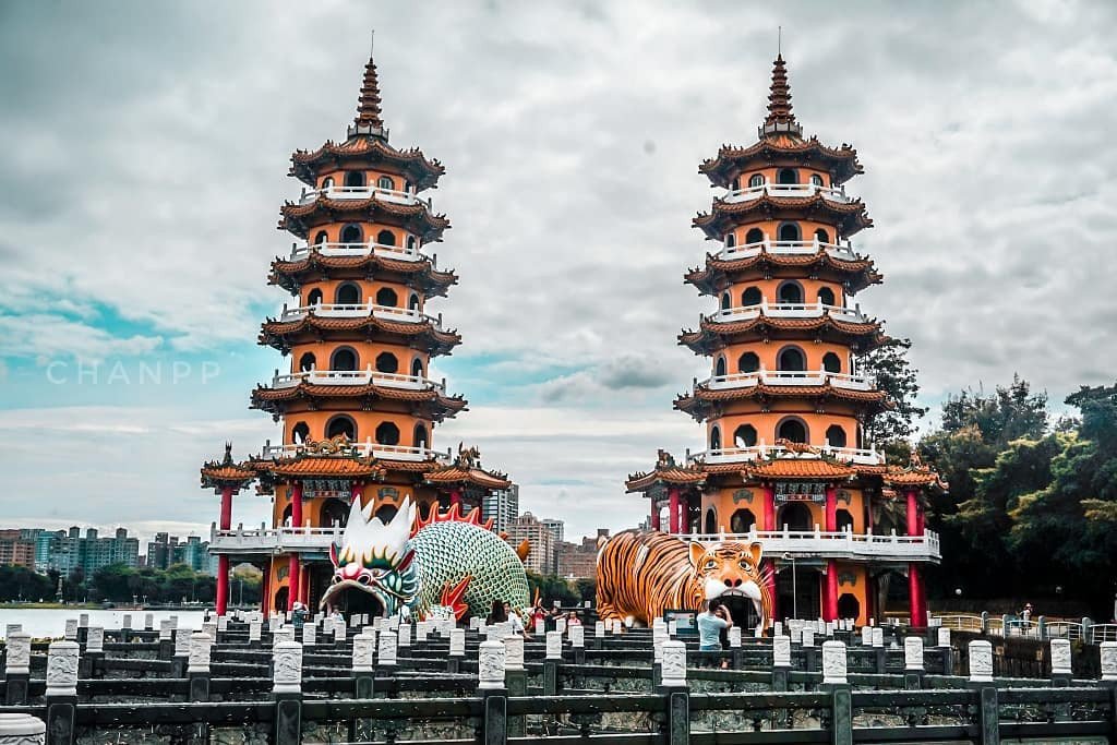 Chùa Long Hổ - ngôi chùa có kiến trúc độc đáo tại Đài Loan