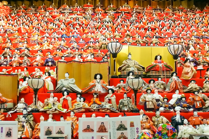 Lễ hội búp bê Hinamatsuri độc đáo của người Nhật Bản