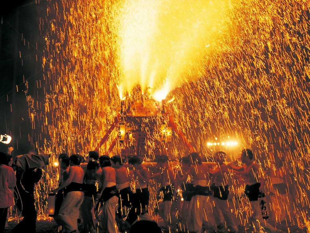 Lễ hội lửa Tejikara (tỉnh Gifu)