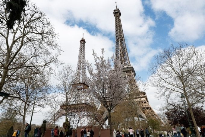 Phiên bản nhí của tháp Eiffel ở Paris