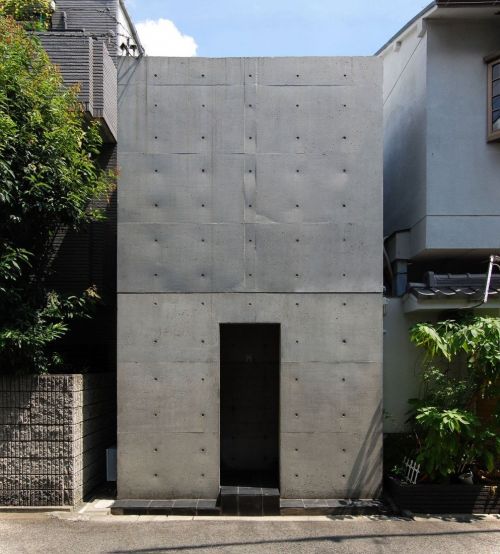 Row House - căn nhà do kiến trúc sư Tadao Ando thiết kế từ năm 1976.