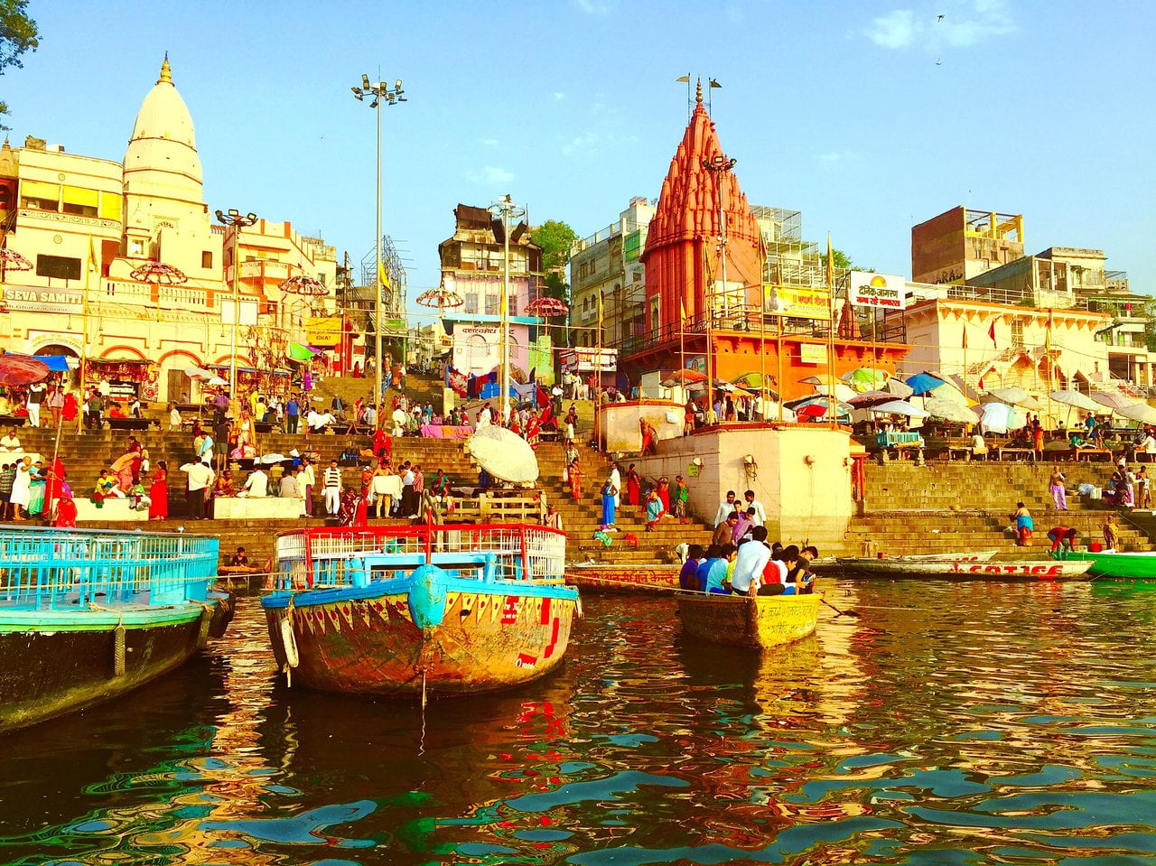 Varanasi là một trong những điểm đến lý tưởng cho người tìm kiếm sự phát triển tâm linh.