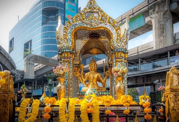 Tứ Diện Phật - ngôi chùa linh thiêng ở Thái Lan
