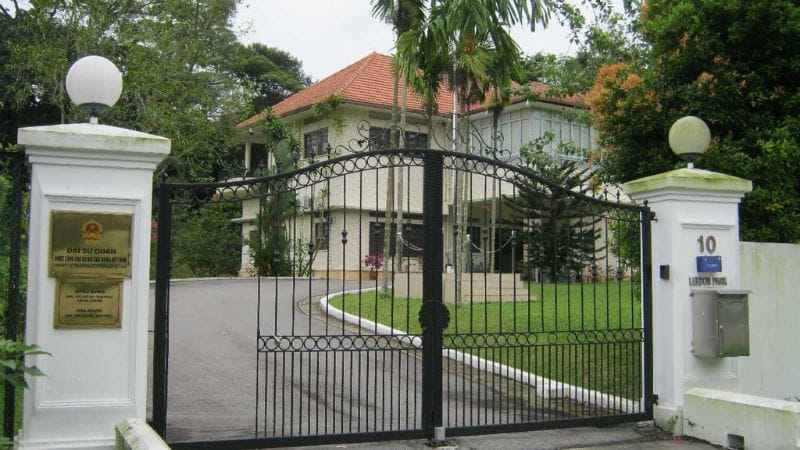 Thông tin về Đại sứ quán Việt Nam tại Singapore