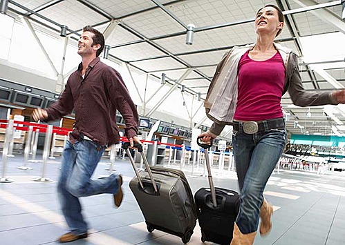 Bay quá cảnh với thời gian ngắn khiến khách phải "chạy đua"
