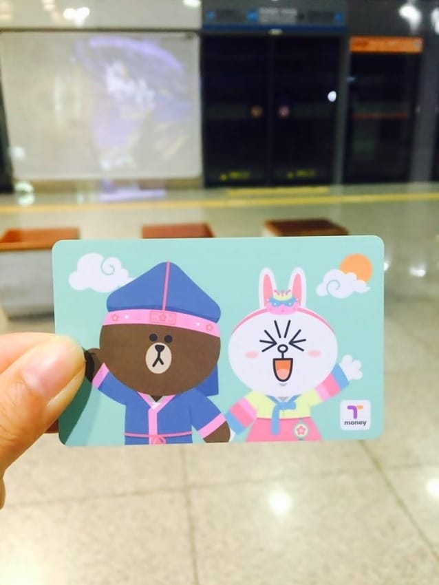 Hướng dẫn sử dụng thẻ T-Money của Hàn Quốc