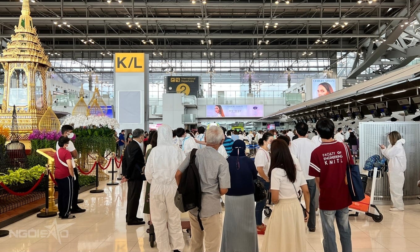 Kinh nghiệm làm thủ tục tại sân bay Thái Lan