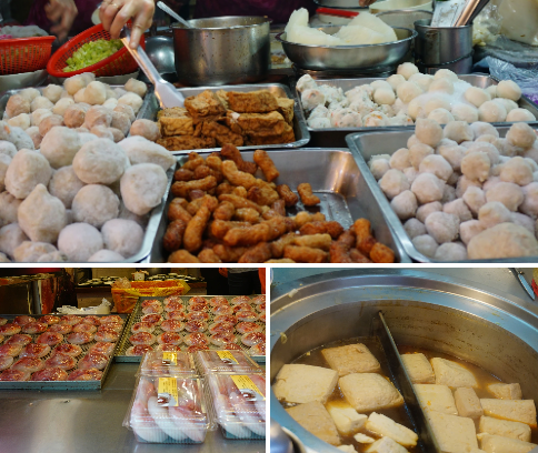 Ẩm thực đa dạng tại khu chợ đêm Dongdamen
