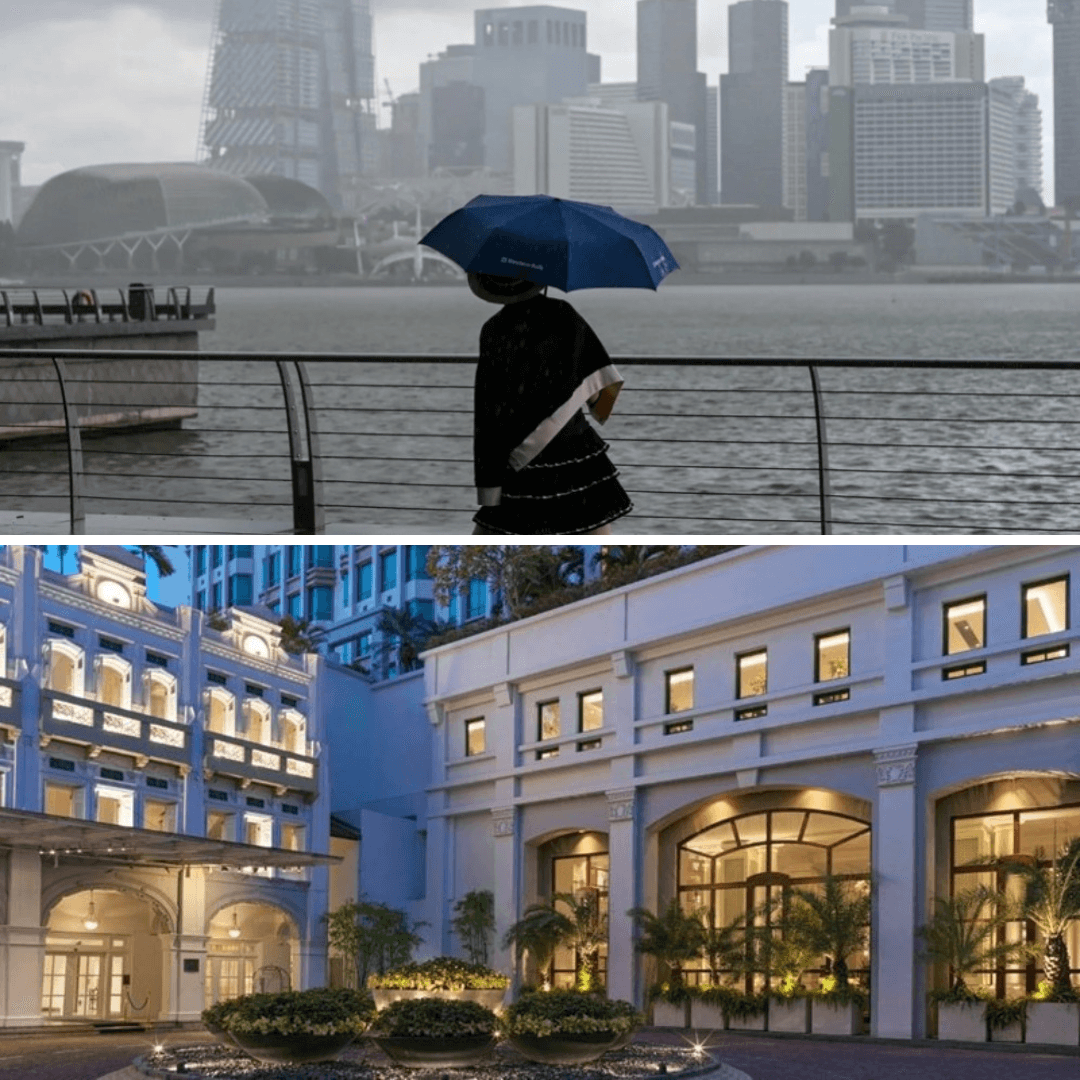 Khách sạn ở Singapore hoàn trả tiền phòng du khách nếu trời mưa
