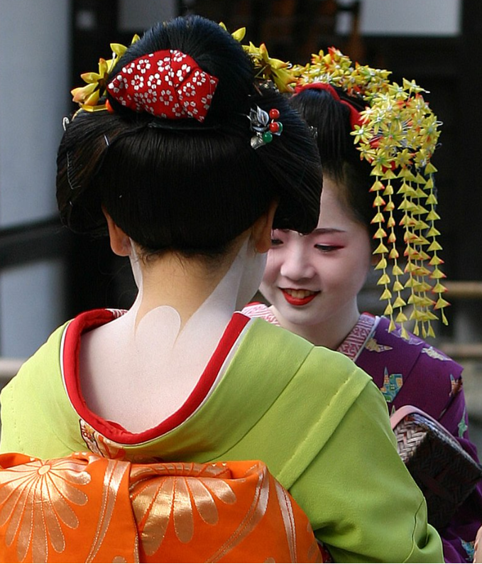 Geisha tại Kyoto, Nhật Bản