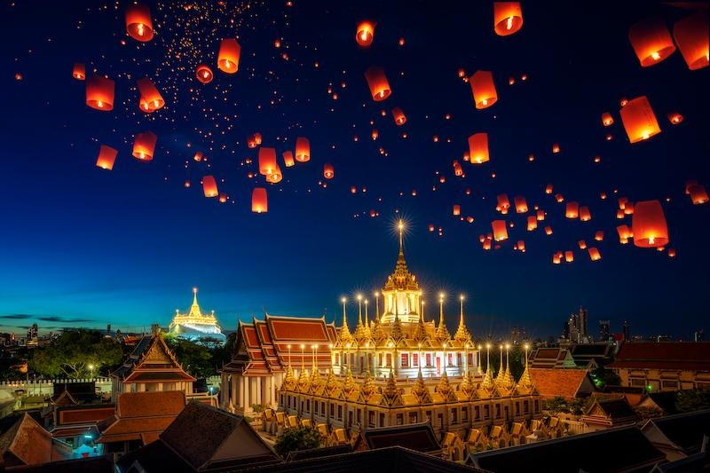 lễ hội Yi Peng